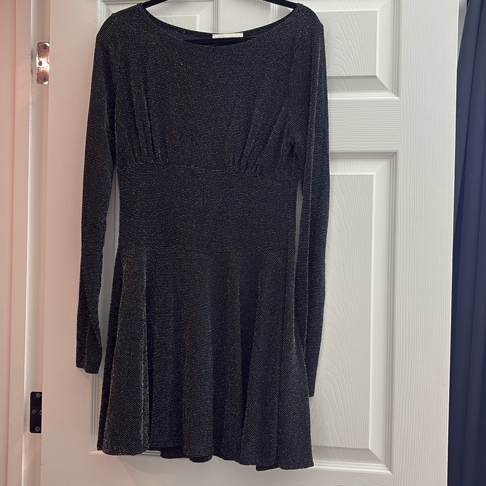Mini black dress